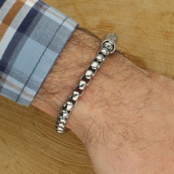 Męska bransoletka Nomination Manvision 133023 003 – stal nierdzewna, centralne zapięcied (3).jpg